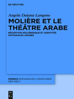 cover image of Molière et le théâtre arabe